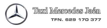 Logo taxi mercedes jaen